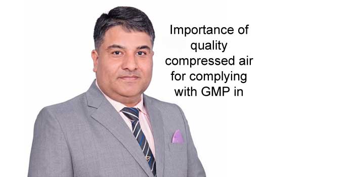 Importance of quality compressed air for complying with GMP in pharma industry